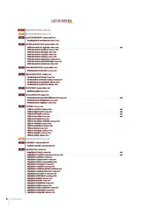 Subfamily Prioninae of the World I.